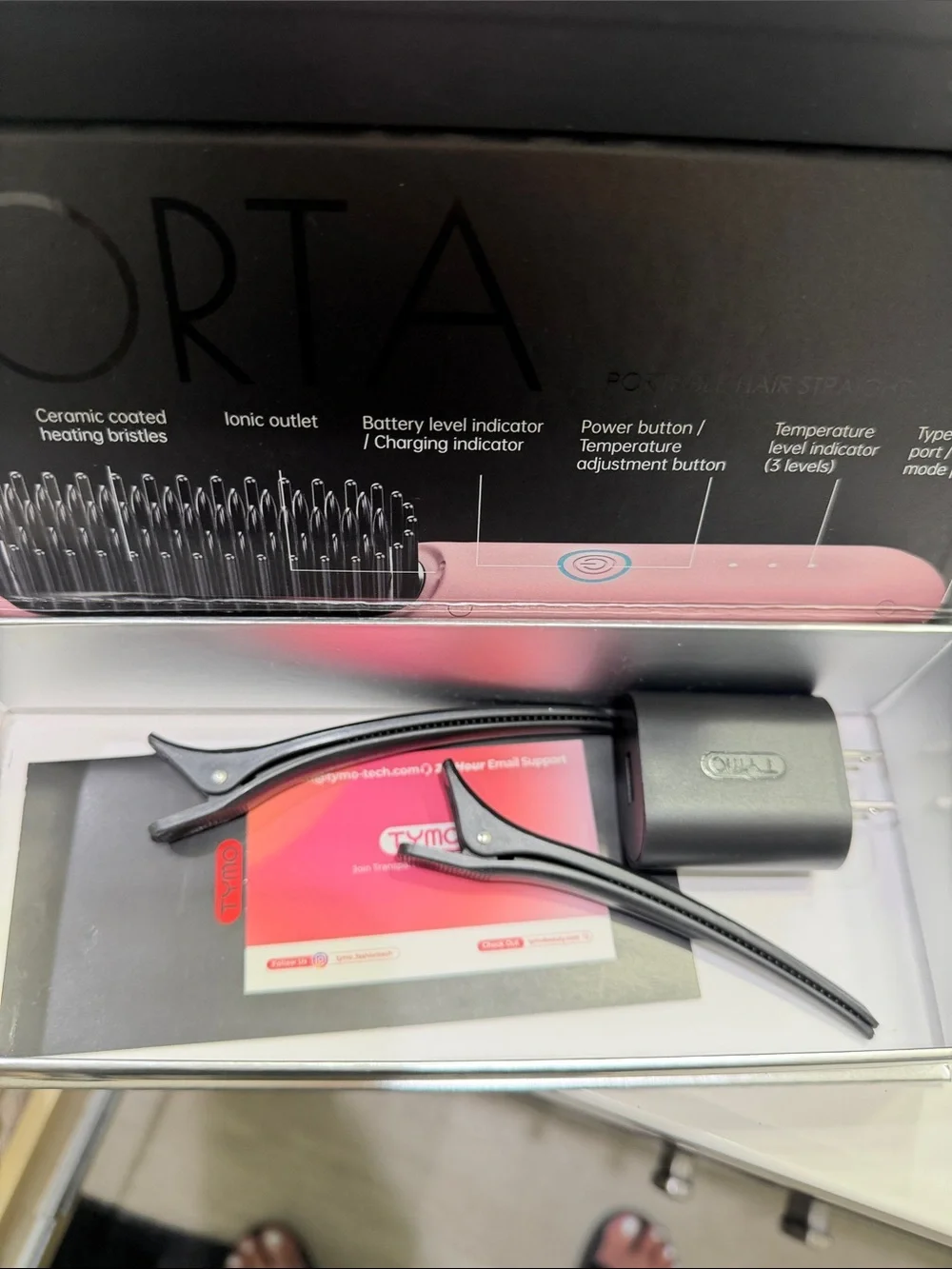Tymo pink heated